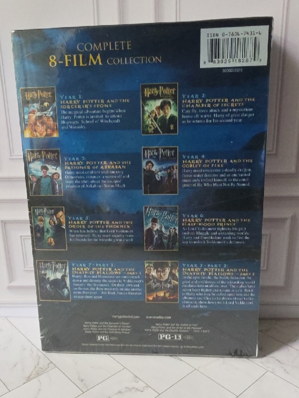 Harry Potter Complete 8-Film DVD Collection - Picture 3 of 12